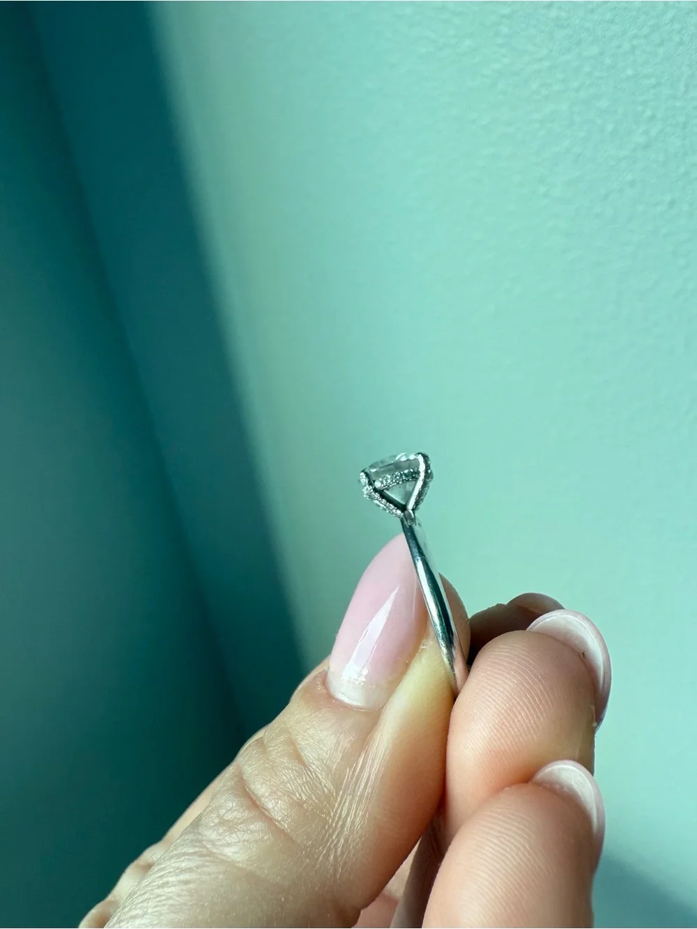 Round 2.07 Ct Solitaire Classic 14K White Gold Lab Grown Diamond Size 6